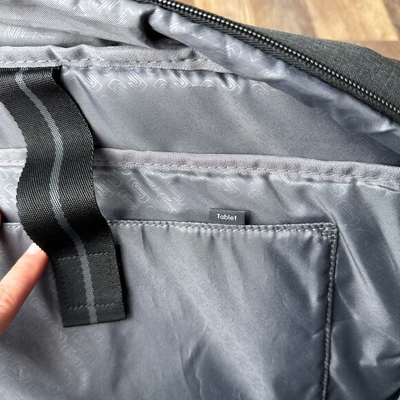 SOLO New York Duane Hybrid Briefcase‎ Backpack Black Removable Shoulder Strap - Picture 7 of 10